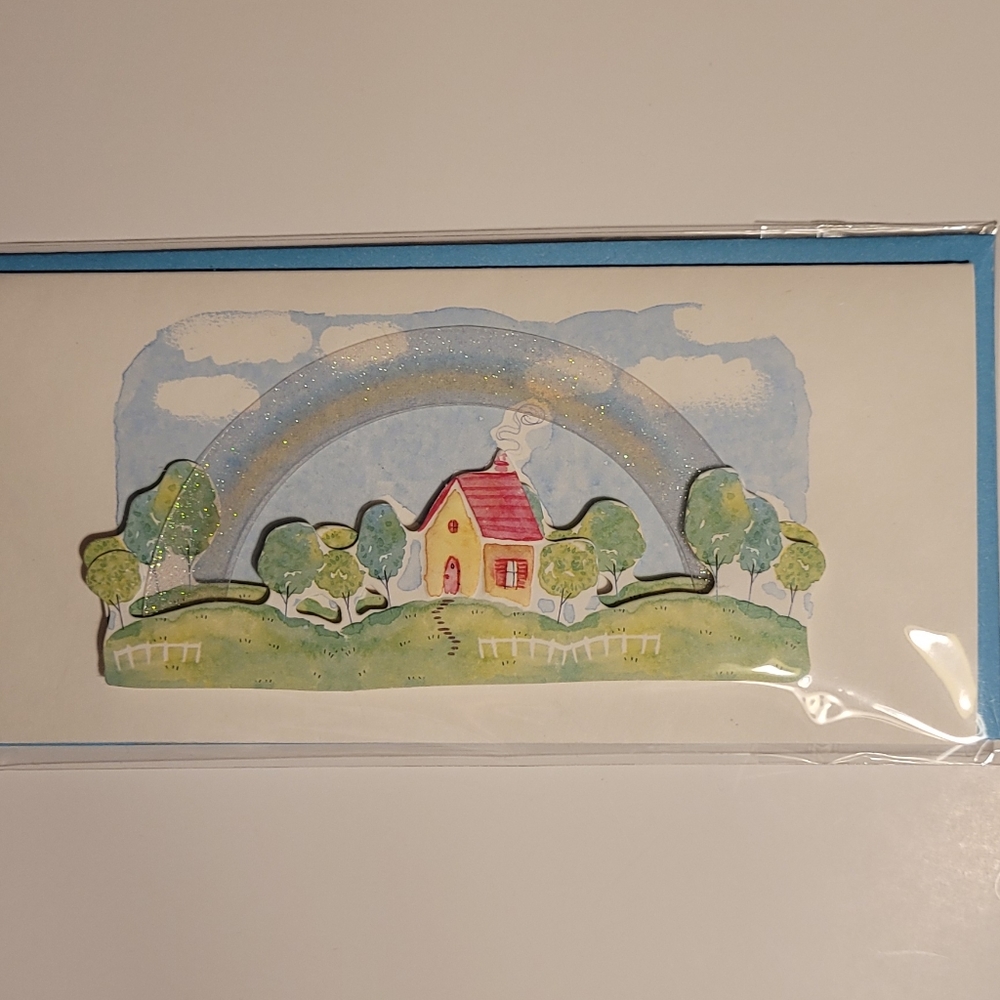 SUNSHINE AND RAINBOWS GREETING CARD